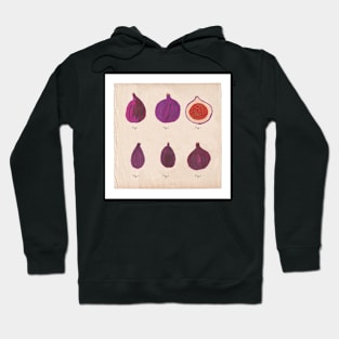 Fig botanical print Hoodie